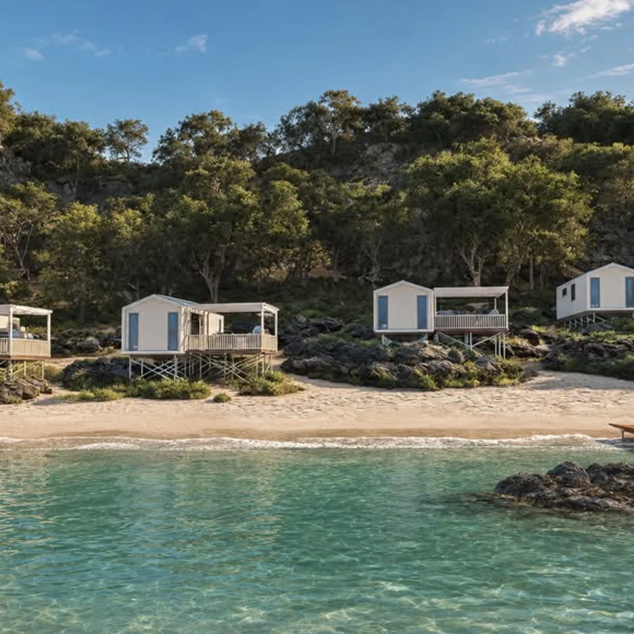 waterfront holiday park accommodation